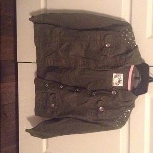 Justice I love colored jacket from justice